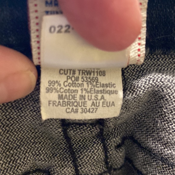 TRUE RELIGION Women’s Low Rise Skinny Black Jeans Size 29/8 Very Nice Condition - Picture 13 of 15